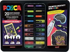 Posca - Malette - Groovy
