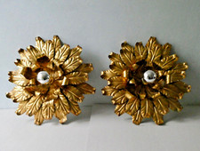 paire de grandes appliques