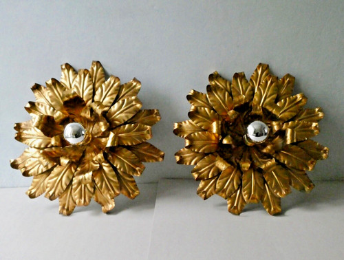 Paire grandes appliques - de,