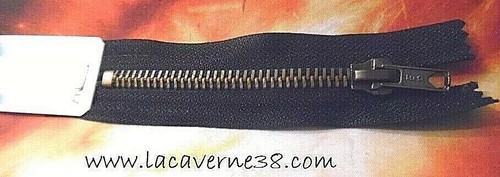 Fermeture éclair 10cm noir