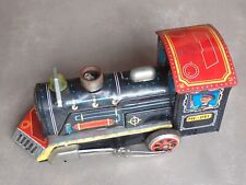 Locomotive Steam engine ME 061, tôle, à piles, Chine années 80