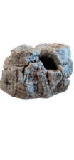 Aquarium Terrarium Déco Pierre Rock Grotte Fisch-Versteck 19x16x12cm SH-24 Gris