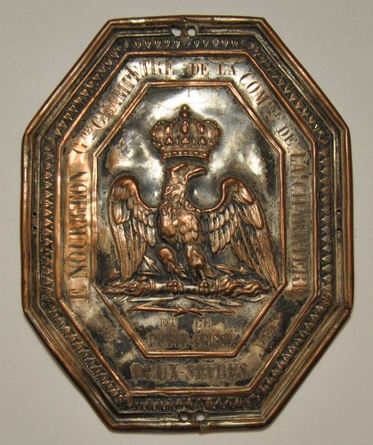 Plaque métier garde - métier,