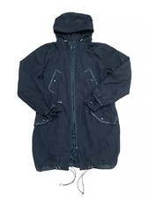 Sandro Black Parka / Raincoat Jacket  Size S / Small