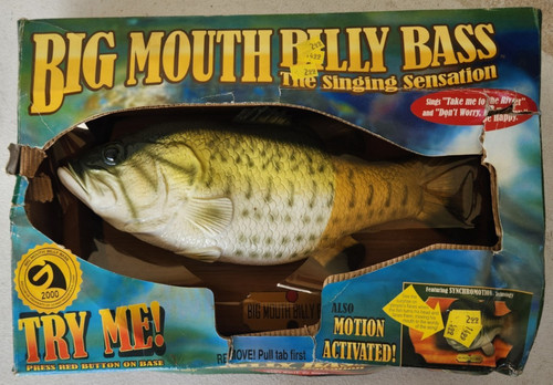 1999 big mouth billy bass - billy, the