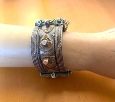 Bracelet marocain en argent et