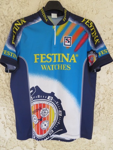 Maillot cycliste festina 1995 - festina,