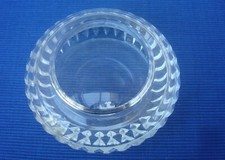 V69  Cendrier Coupelle Cristal