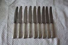 Ercuis Valençay 9 couteaux de table 25cm