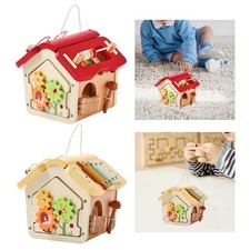 Cube D'activité Jouet En Bois