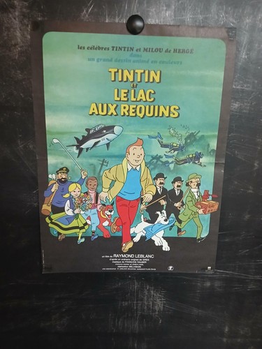 Affiche cinema tintin le - affiche, et