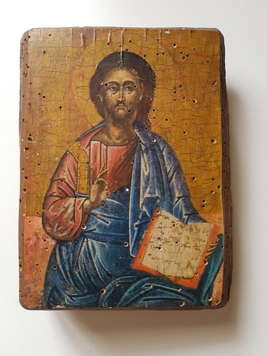 Icône religieuse sur bois - icône,