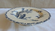 PRESENTOIR SUR PIED DOUCHE FAIENCE FINE DE GIEN MODELE CACTUS