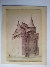 Originale Photo 19ème - Belgique - Bruxelles - La Porte de Hal (G H Phot)