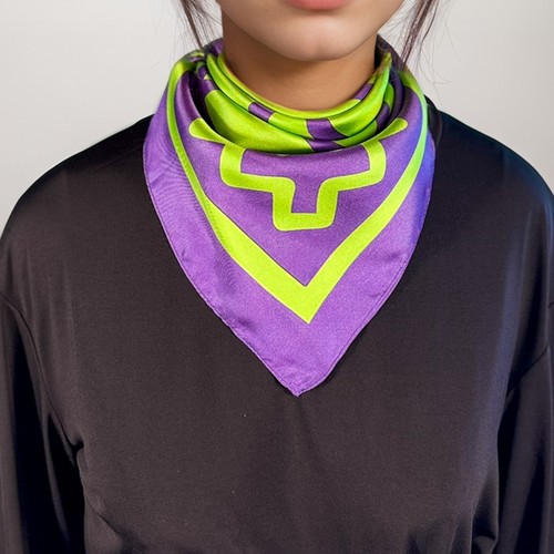 Foulard carré soie 100 - foulard,