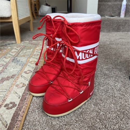 Moon boot the original - moon, red