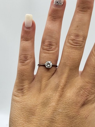 Bij128 bague solitaire - bague,