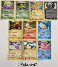 x10 Cartes Pokémon / Pokemon Card Bloc EX FORZE SEGRETE en Italien ITA