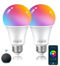 HUTAKUZE Ampoule Intelligente Wifi Led Smart Bulb E27, RGB Ampoule Connectee Ale