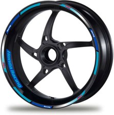 Autocollant bord jantes moto