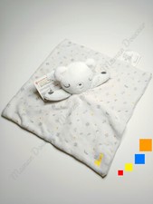 Doudou Plat Carré Ours Gris