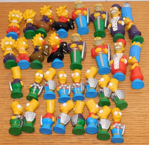 Vintage figurine les simpson - vintage,