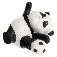  Figurine de Panda en résine, jouet Adorable, Statue de Panda, petit ornement de