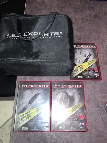 Coffre dvd les experts - dvd,