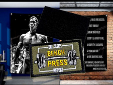 BENCH PRESS - Ecusson sportif