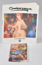 Camberoque Jean-Pierre ROQUE , dédicace + Carton d’invitation