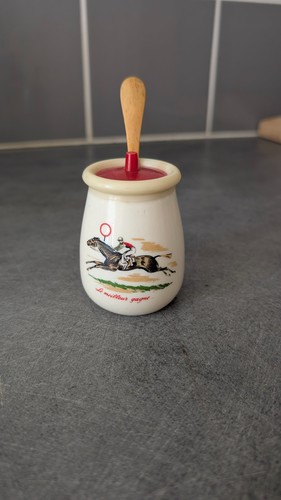 Pot moutarde moutardier - pot, à