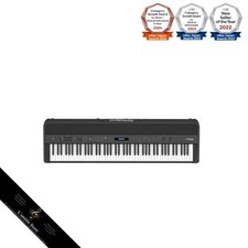 Piano portable Roland FP-90X-BK noir avec haut-parleur intégré Bluetooth bois