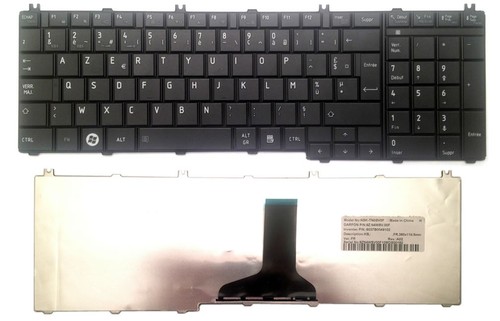 Clavier azerty pour - clavier, toshiba