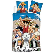 Parure de Lit One Piece Polycoton 1 Personne Housse de Couette Réversible 140...