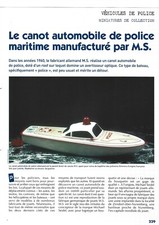 Fiche M.S / CANOT AUTOMOBILE