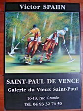 AFFICHE VICTOR SPAHN-GALERIE