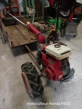 motoculteur honda F600 avec