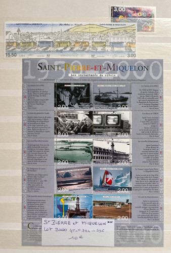 Timbres saint pierre - saint, et