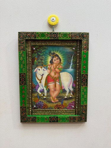 Photo ancienne krishna avec - photo,
