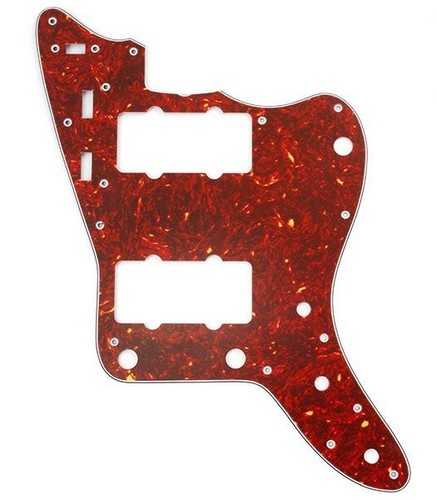 Pickguard ply red tortoise - 3,