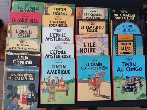 Tintin casterman lot - tintin,