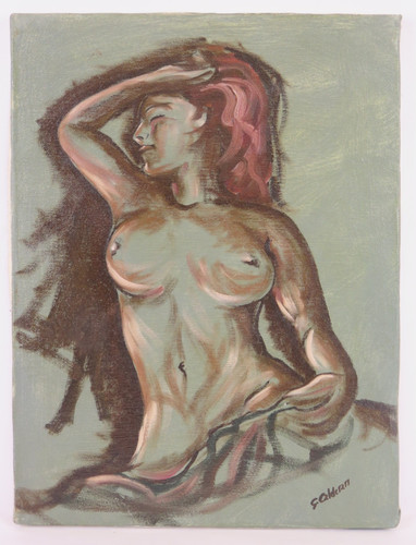 Tableau portrait féminin - tableau,