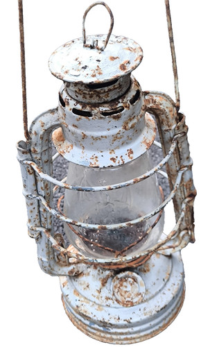 Lampe pétrole verre - lampe,