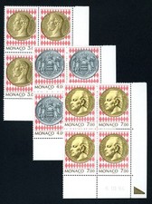 MONACO Serie Complète de 3