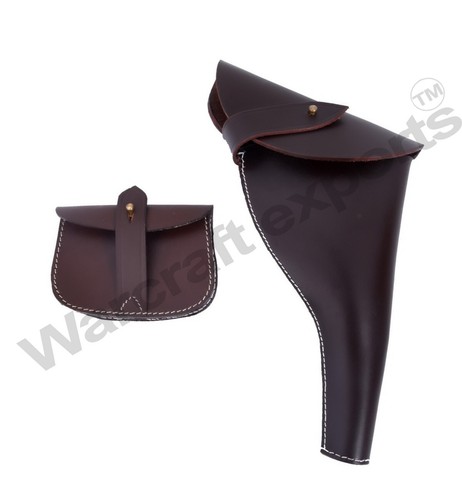 étui cuir webley - cuir, revolver