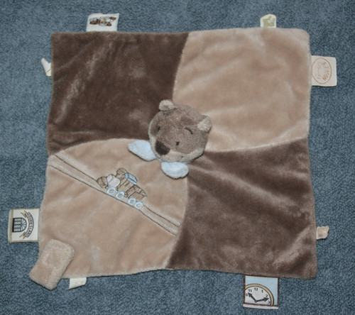 Noukies doudou ecureuil plat - doudou,