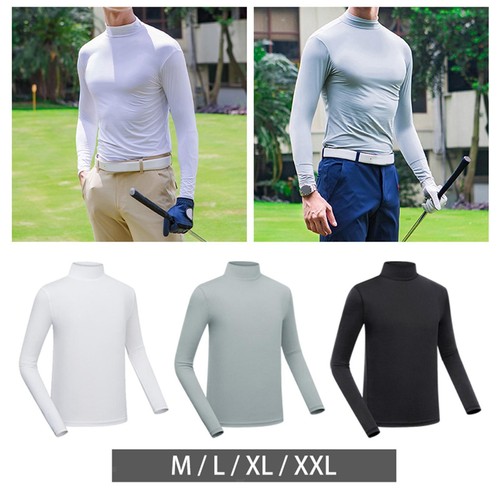 Golf hommes glace soie - , chemise