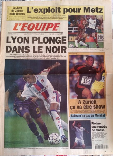 Equipe journal 1999 - journal, 11/8/1999;