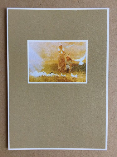 Carte postale double david - carte,
