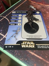 Figurine Star Wars Miniatures : Battle Droid / Droïde de Combat 6/60